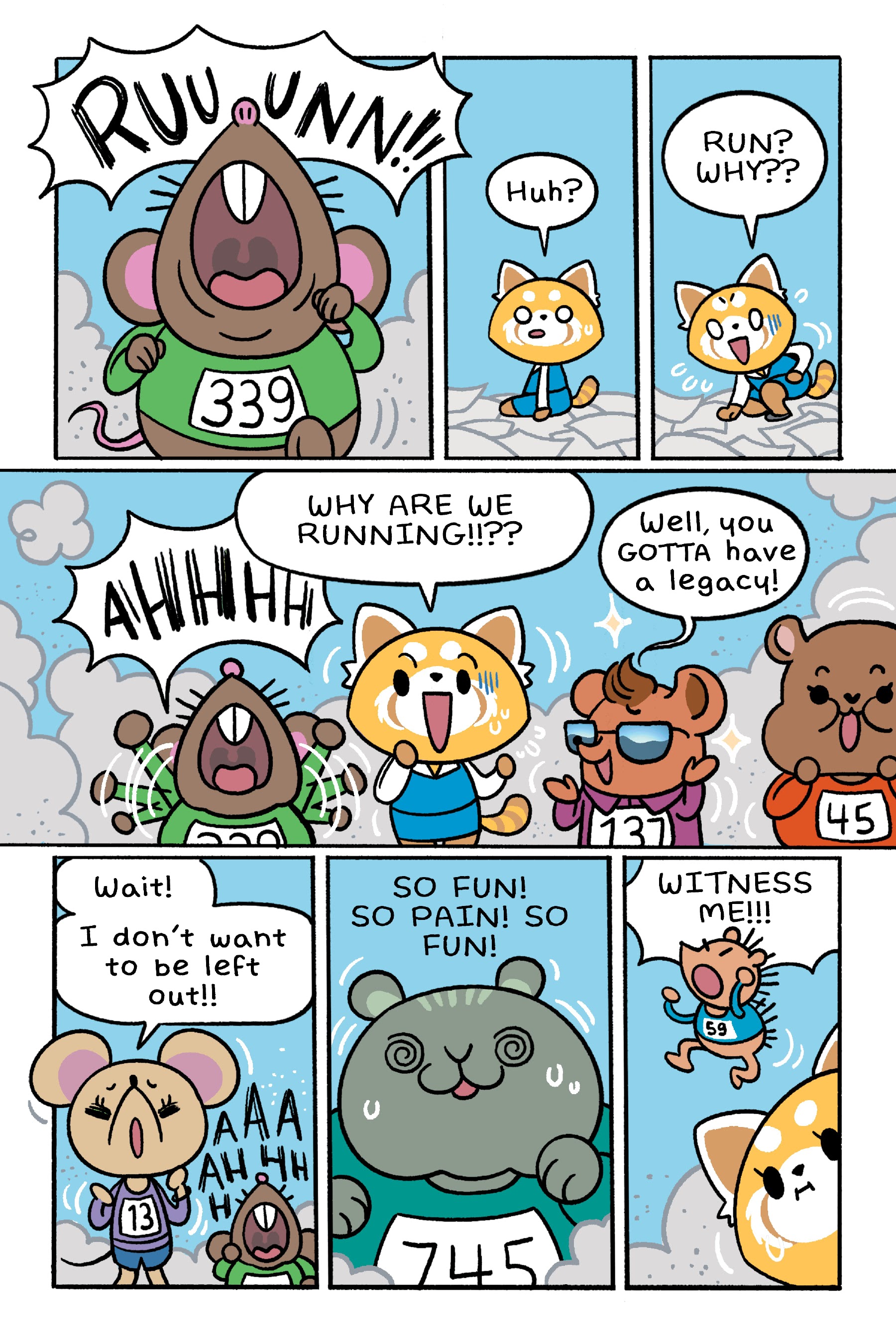 Read online Aggretsuko: Down the Rabbit Hole comic -  Issue # TPB - 15