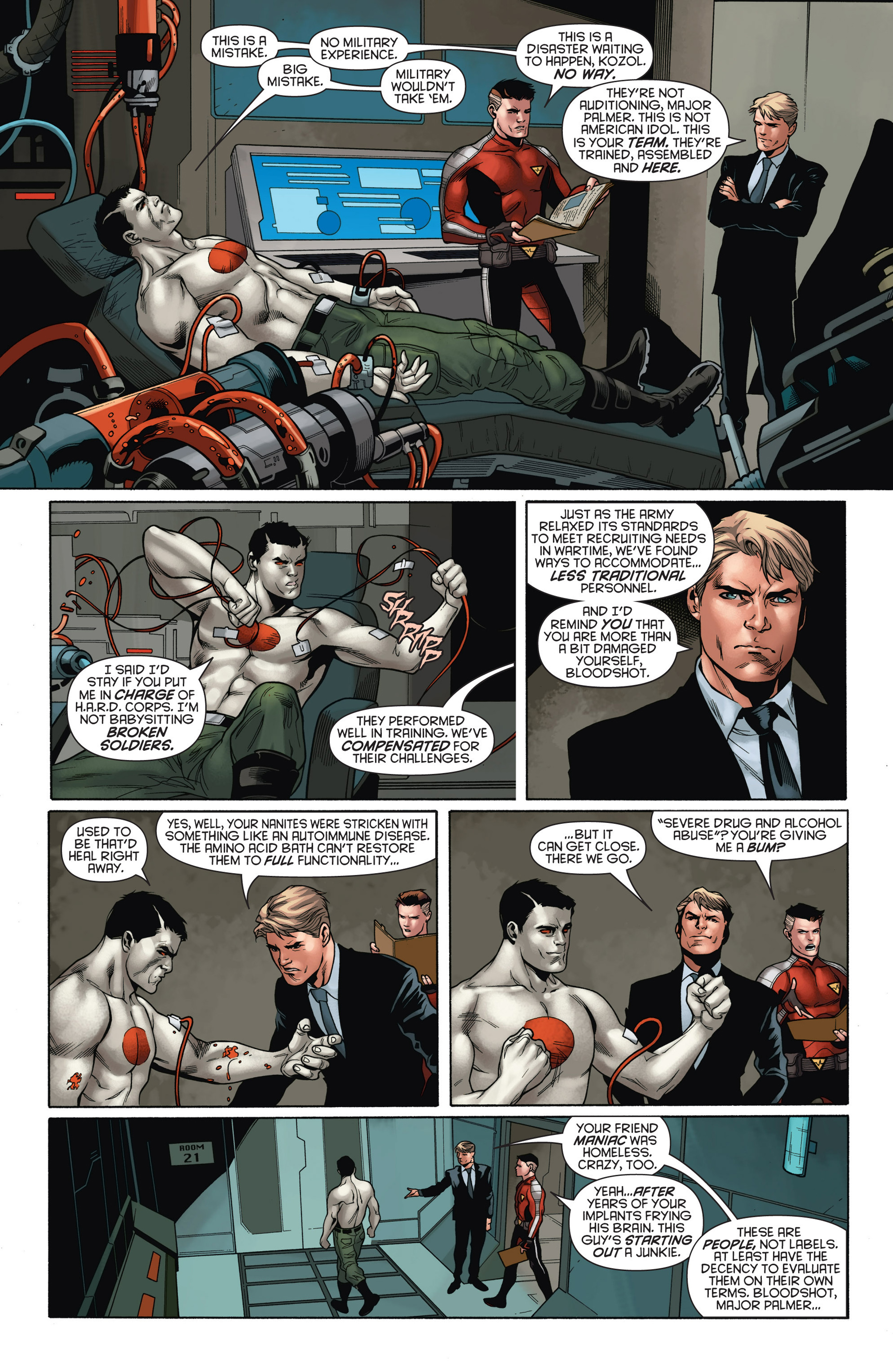 Read online Bloodshot and H.A.R.D.Corps comic -  Issue #16 - 3