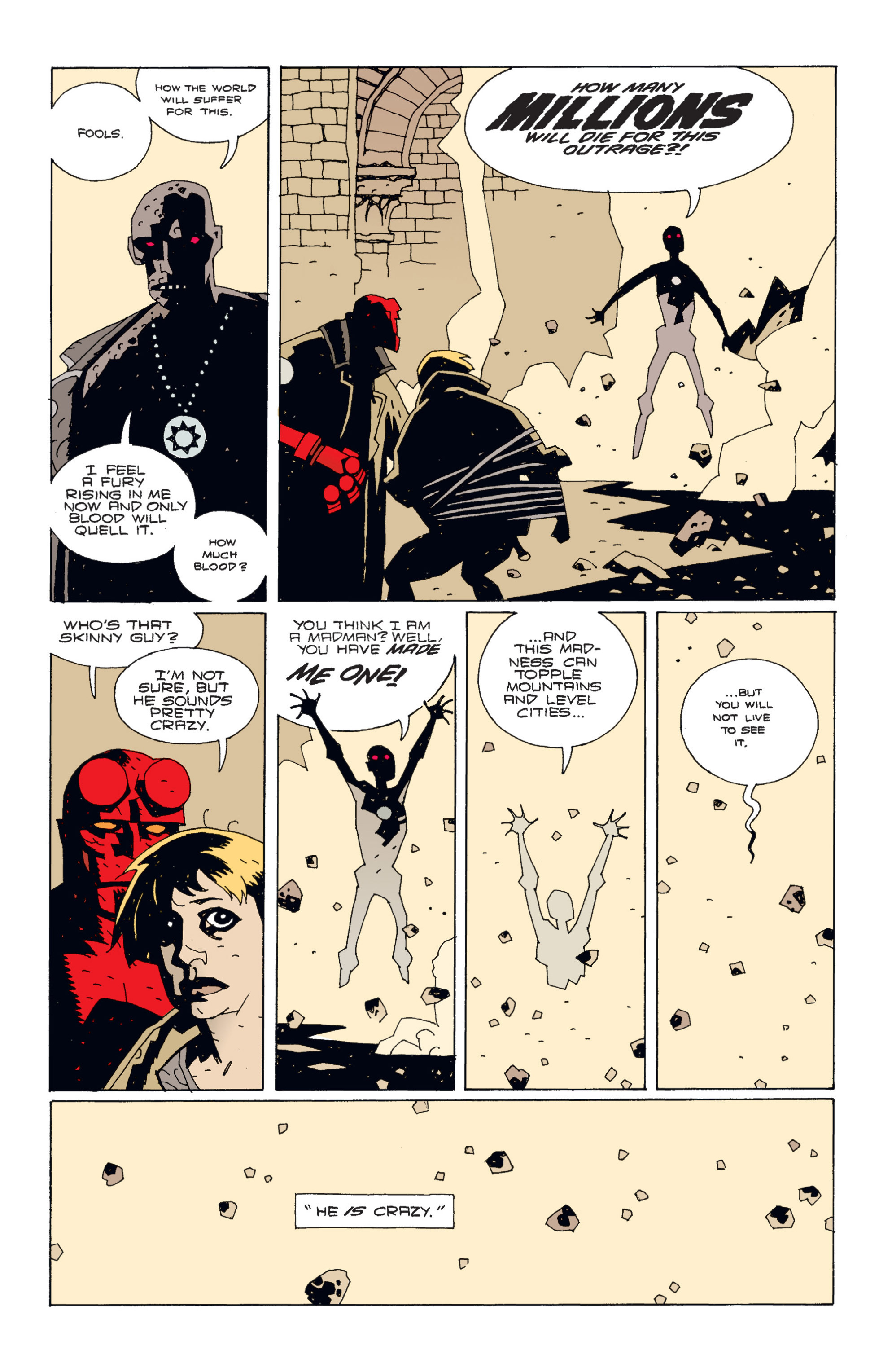 Read online Hellboy comic -  Issue #3 - 156