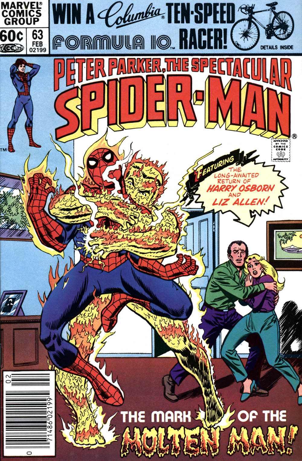 Read online The Spectacular Spider-Man (1976) comic -  Issue #63 - 1