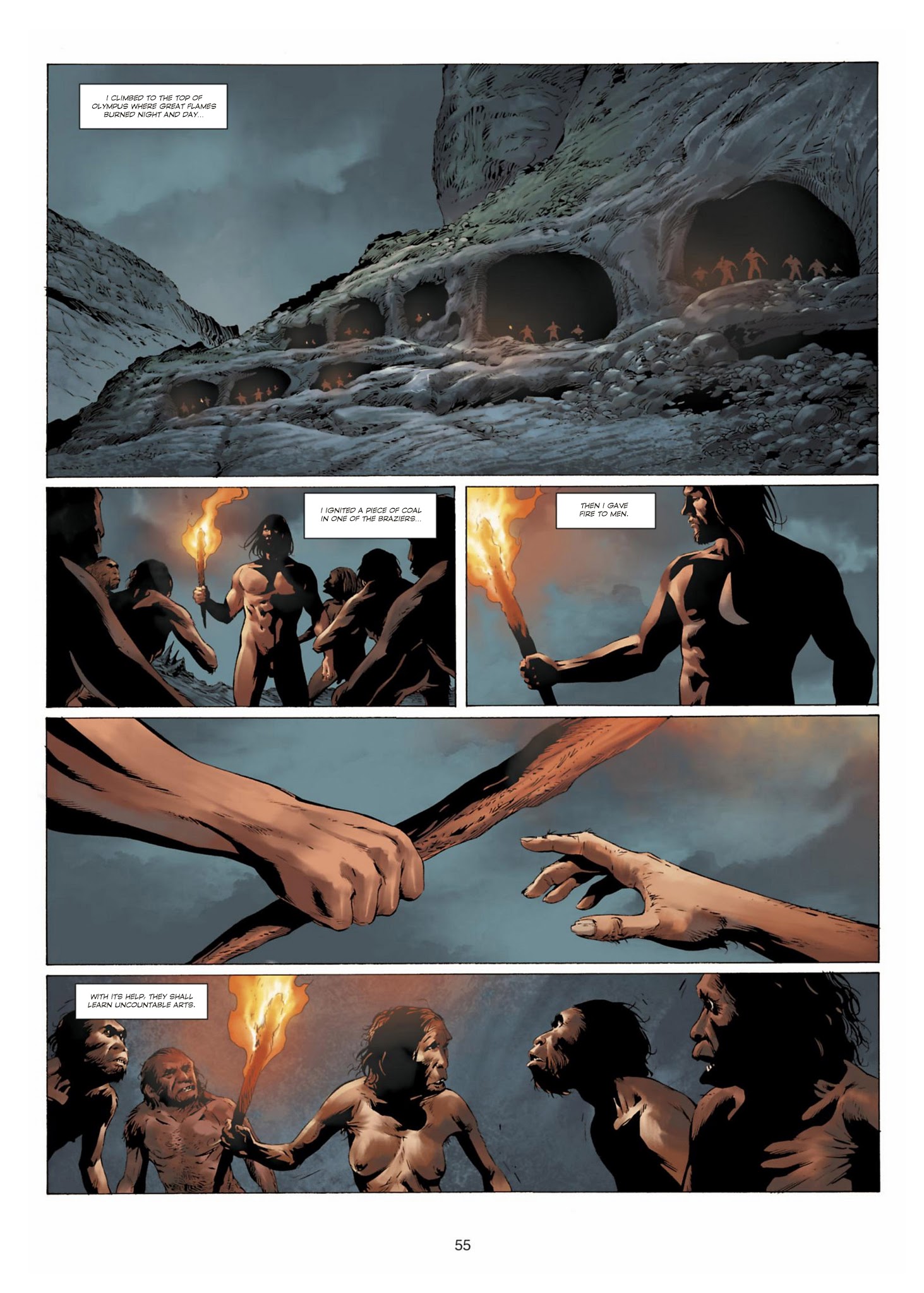 Read online Prometheus comic -  Issue #12 - 56