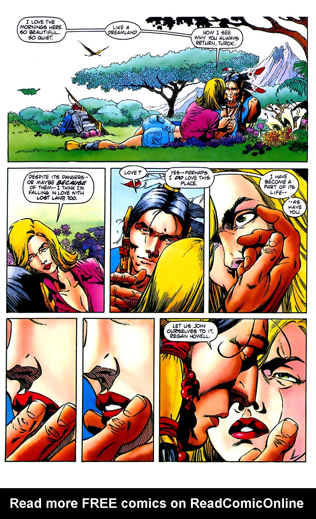 Read online Turok, Dinosaur Hunter (1993) comic -  Issue #37 - 4