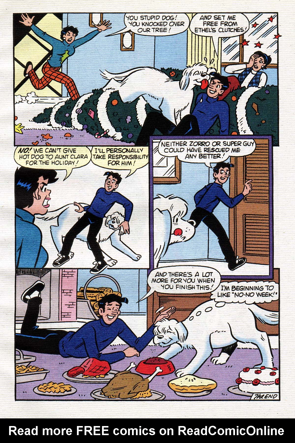 Read online Archie's Holiday Fun Digest comic -  Issue #5 - 6