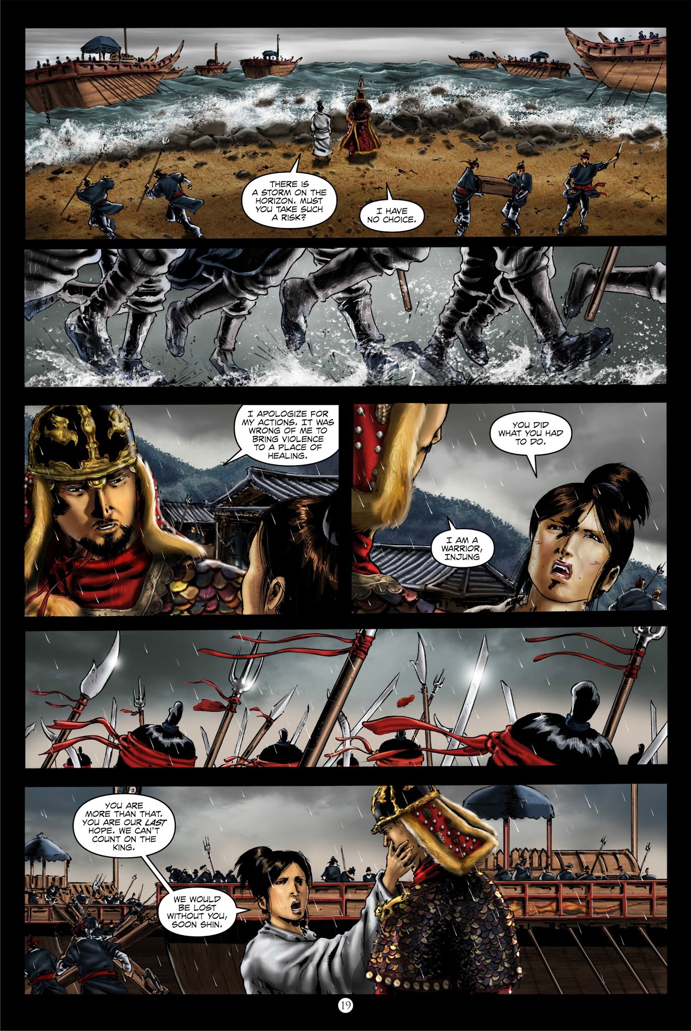 Read online Yi Soon Shin: Warrior and Defender comic -  Issue # TPB (Part 1) - 56