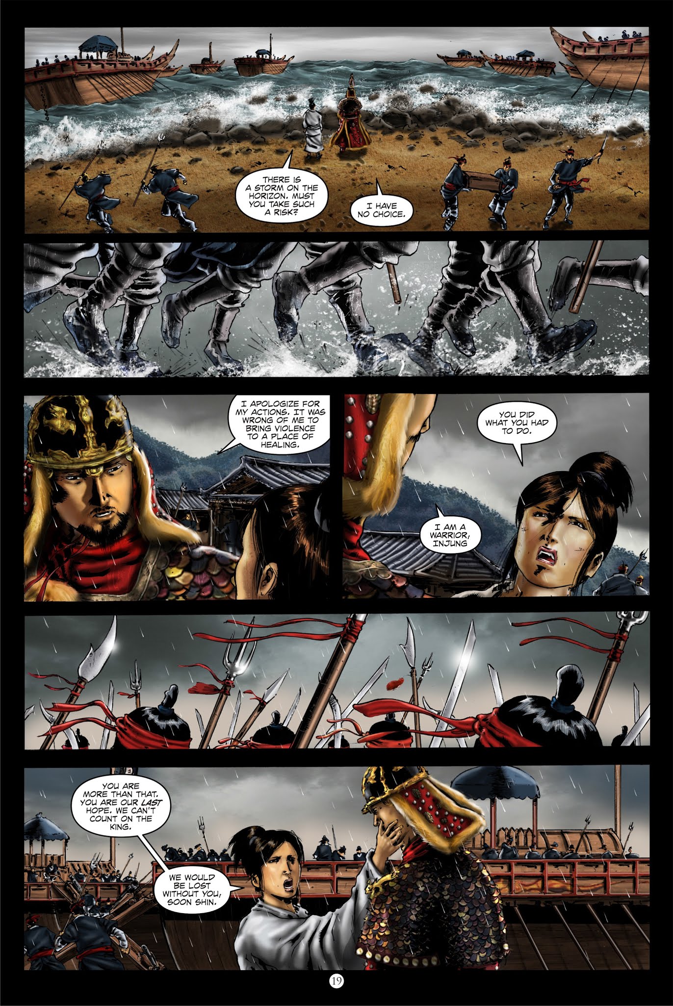 Read online Yi Soon Shin: Warrior and Defender comic -  Issue # TPB (Part 1) - 56
