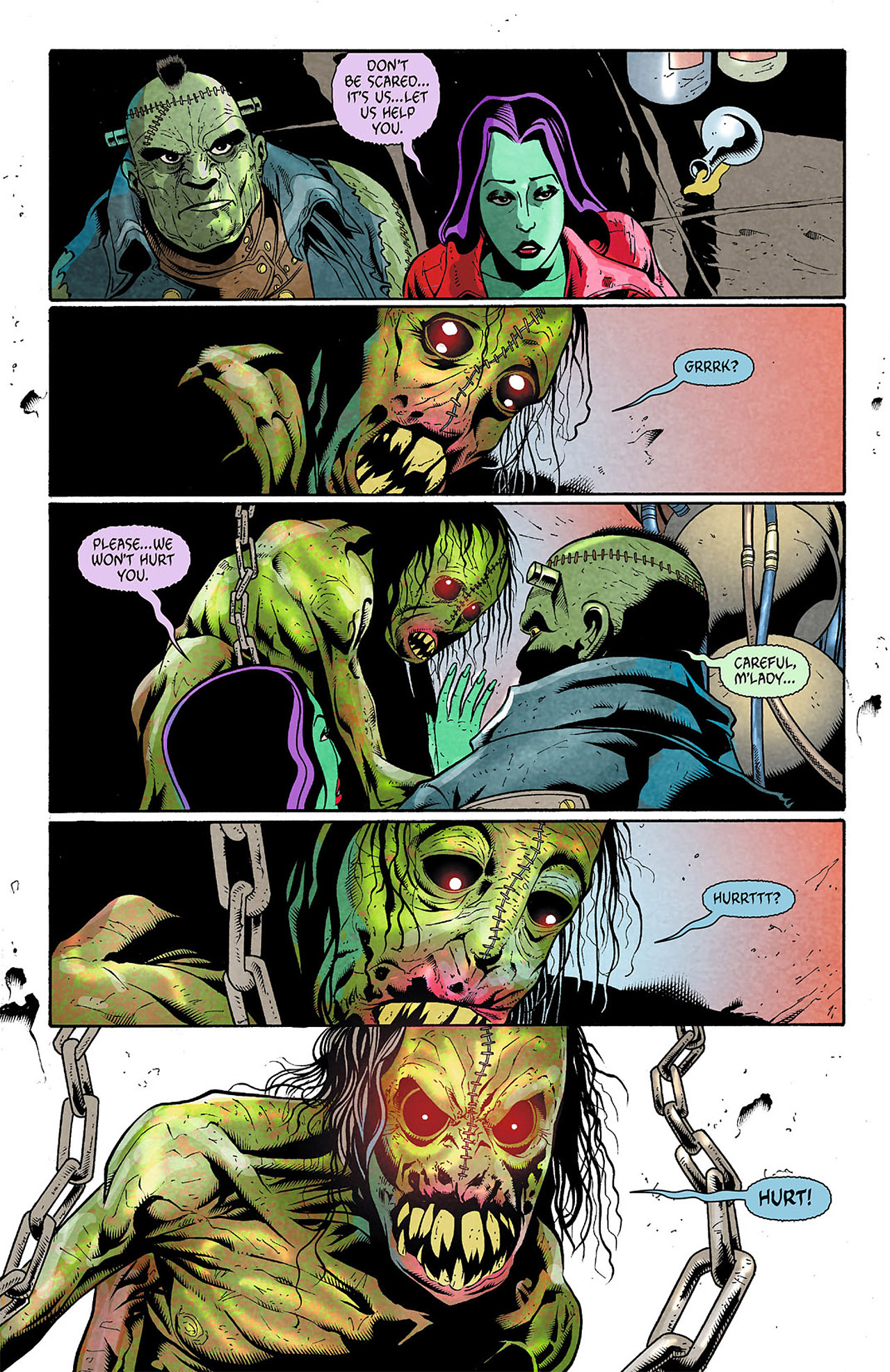 Read online Frankenstein, Agent of S.H.A.D.E. comic -  Issue #8 - 14