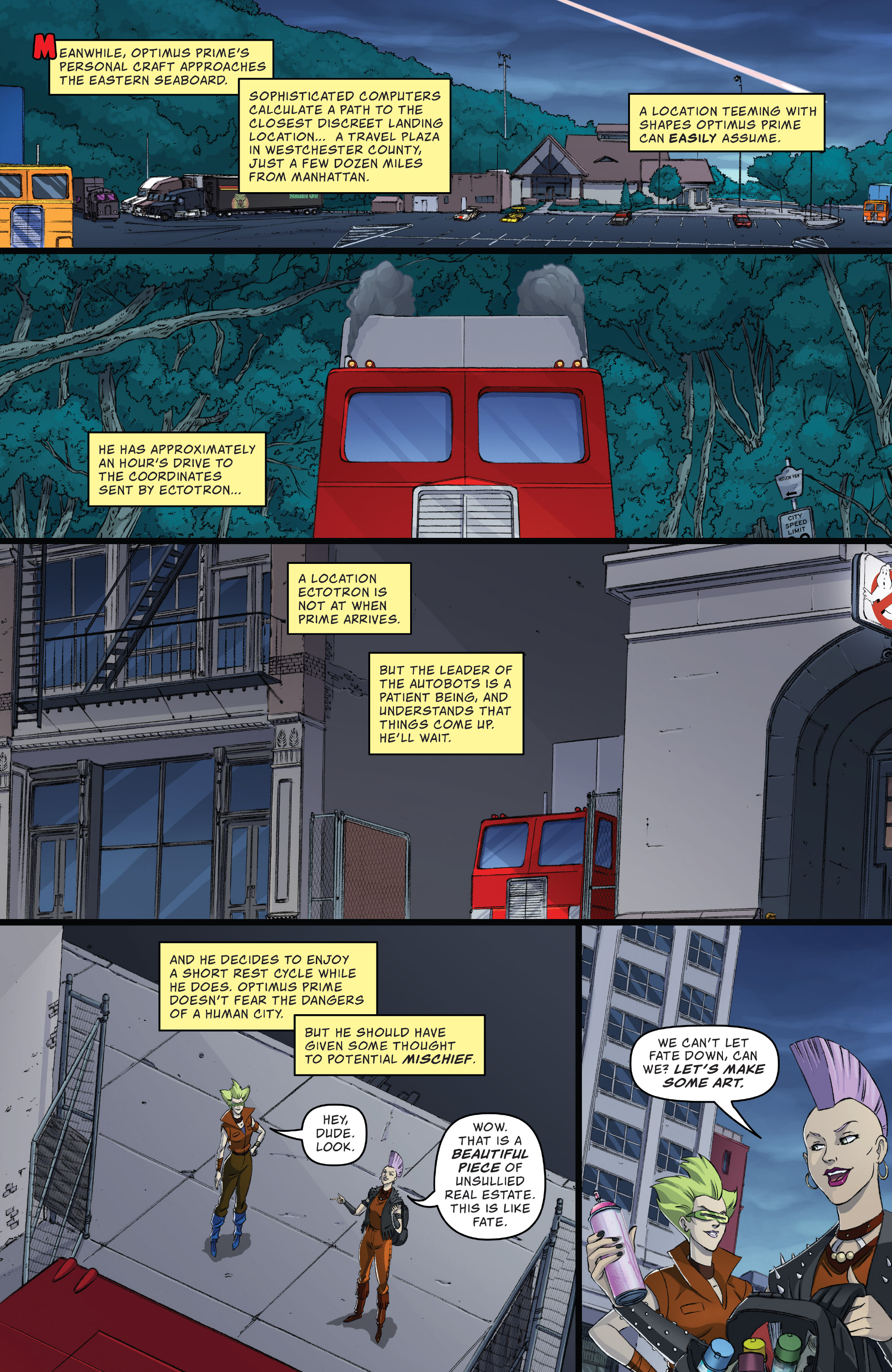 Read online Transformers/Ghostbusters comic -  Issue #3 - 16