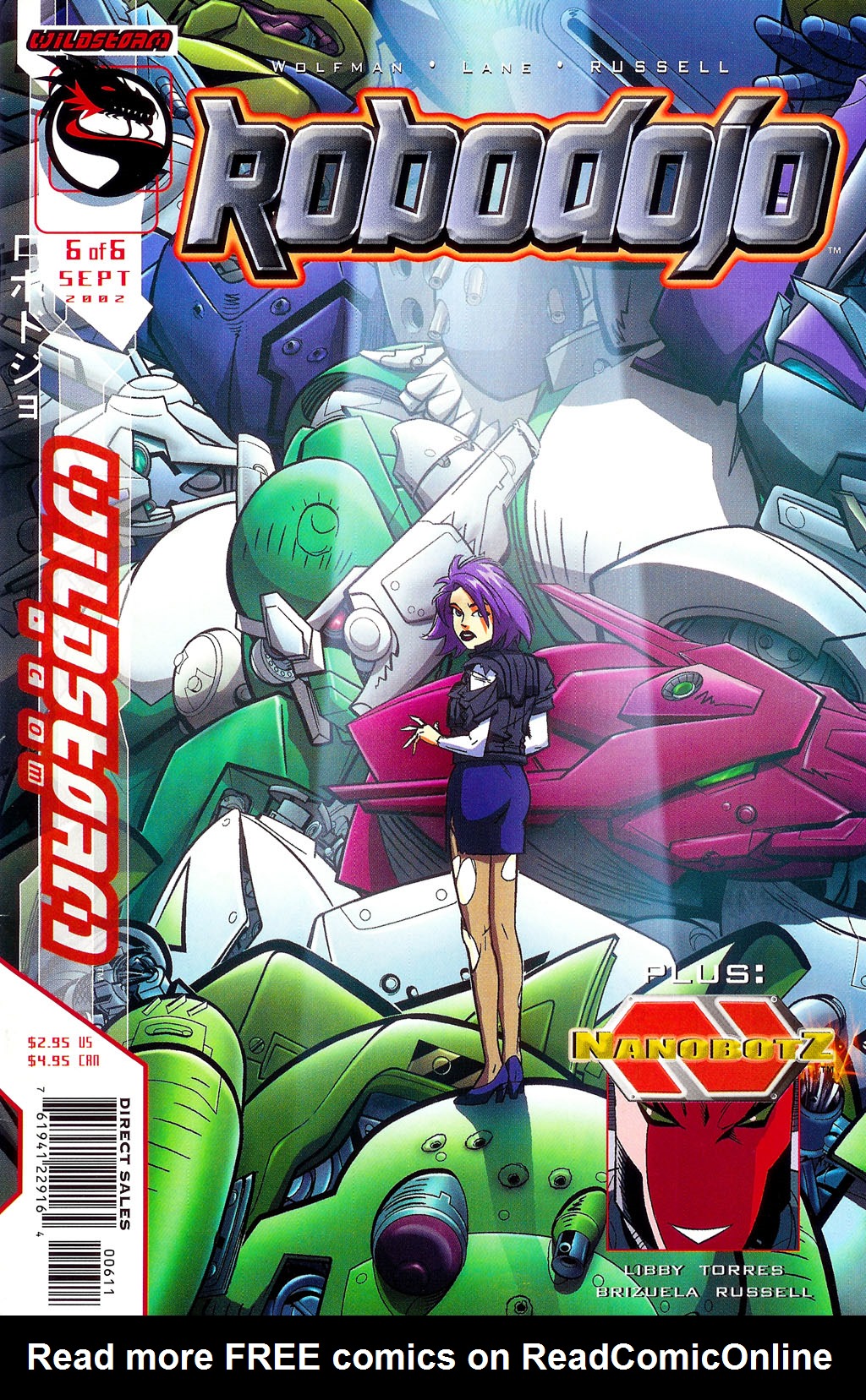 Read online Robo Dojo comic -  Issue #6 - 1
