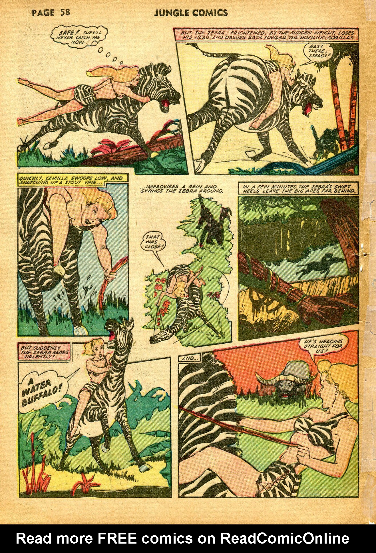 Read online Jungle Comics comic -  Issue #32 - 61
