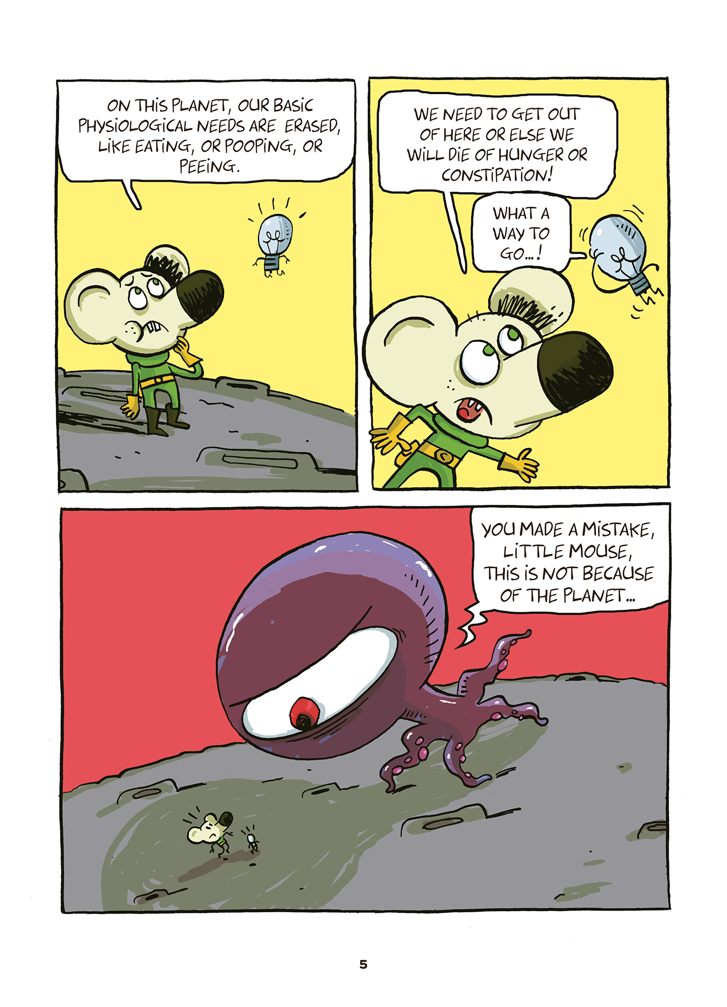 Read online Astro Mouse and Light Bulb comic -  Issue # TPB - 7