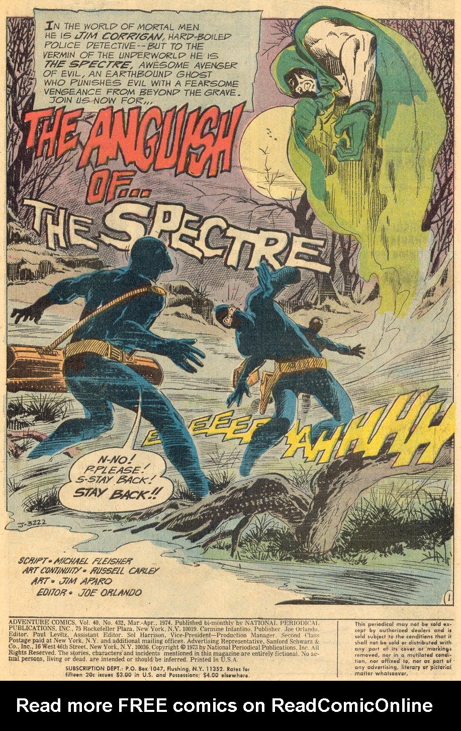 Read online Adventure Comics (1938) comic -  Issue #432 - 2