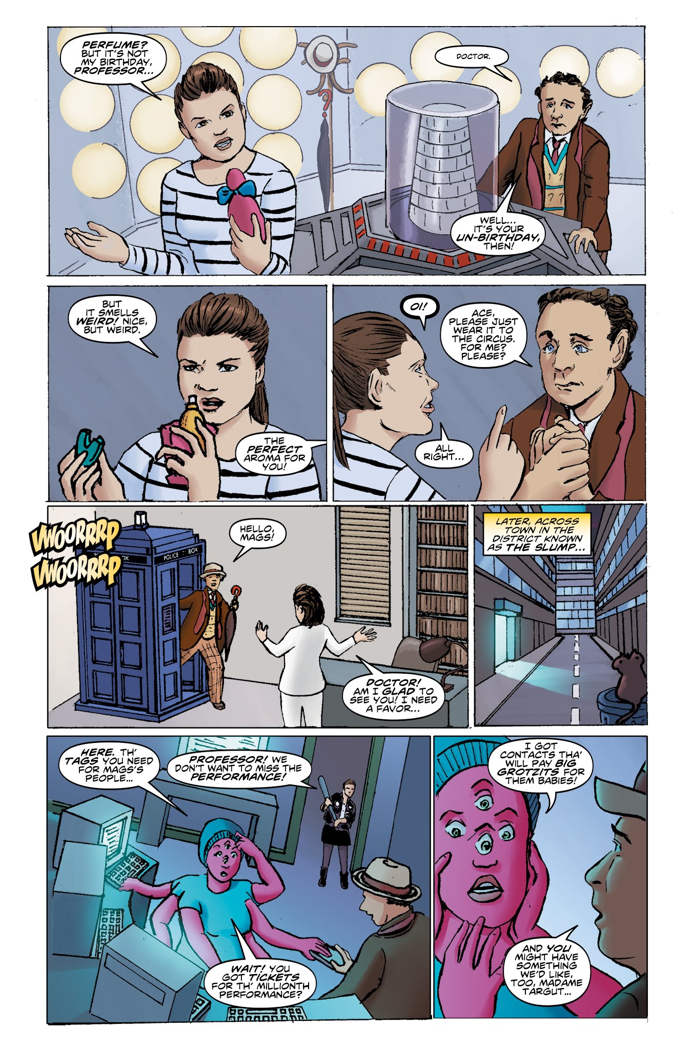 Read online Doctor Who: The Seventh Doctor: Operation Volcano comic -  Issue #1 - 55