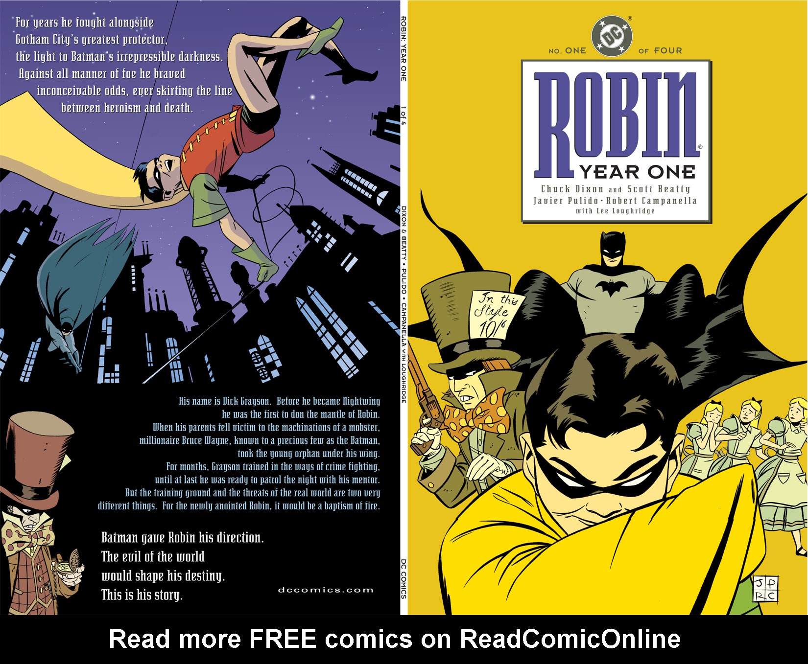 Read online Robin: Year One comic -  Issue #1 - 2