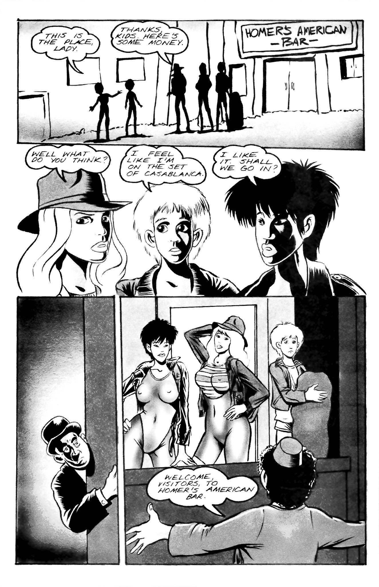 Read online Leather & Lace (1989) comic -  Issue #3 - 10