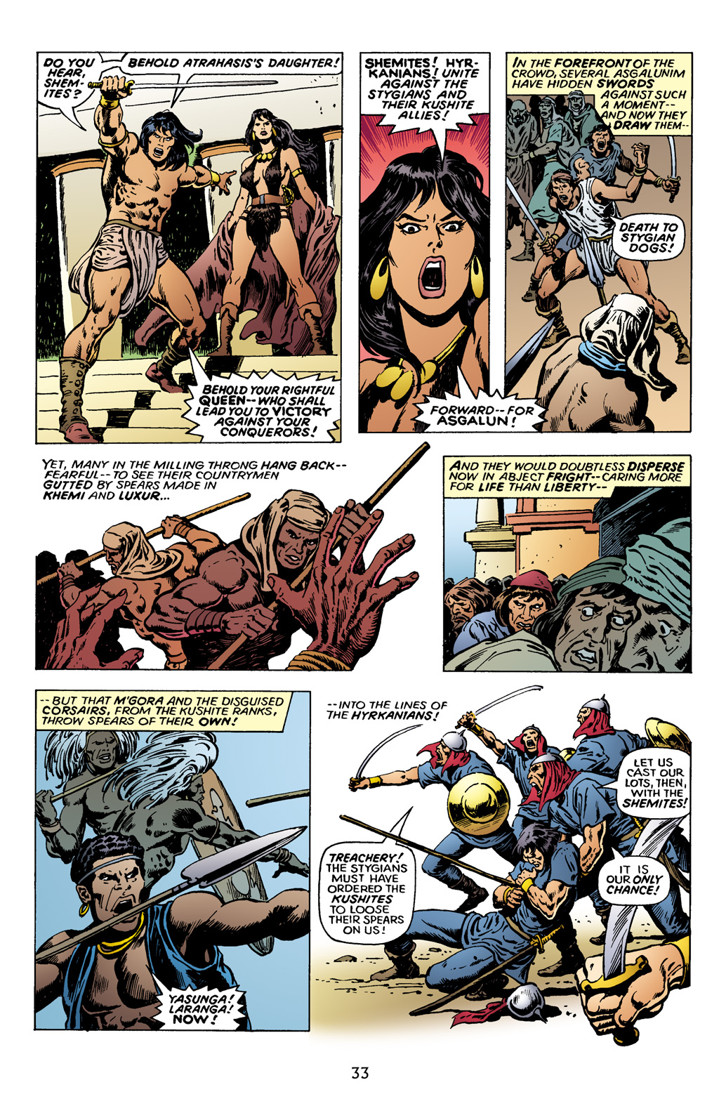 Read online The Chronicles of Conan comic -  Issue # TPB 12 (Part 1) - 34