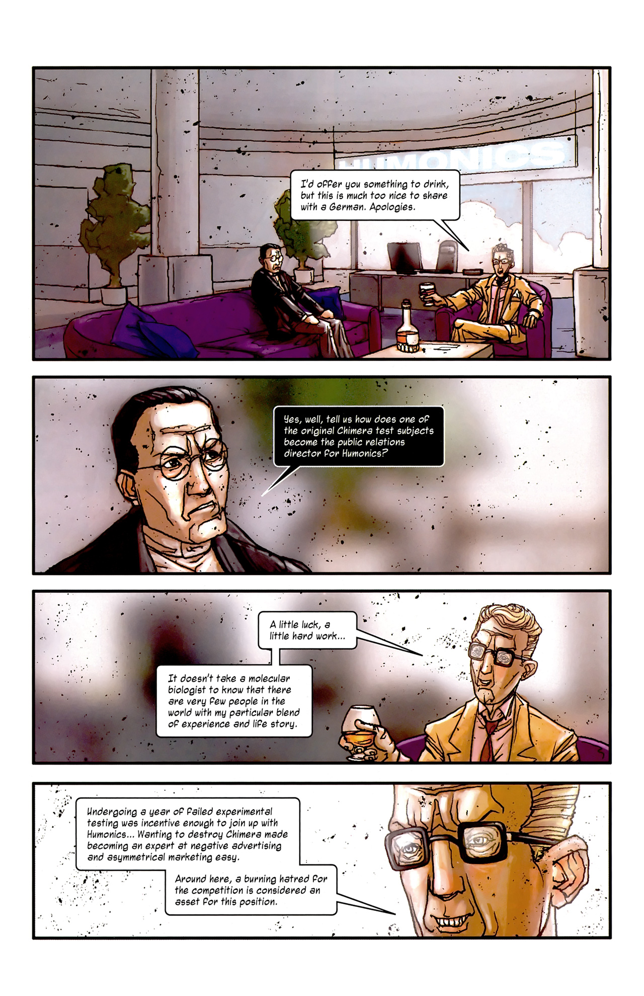 Read online Transhuman comic -  Issue #4 - 16