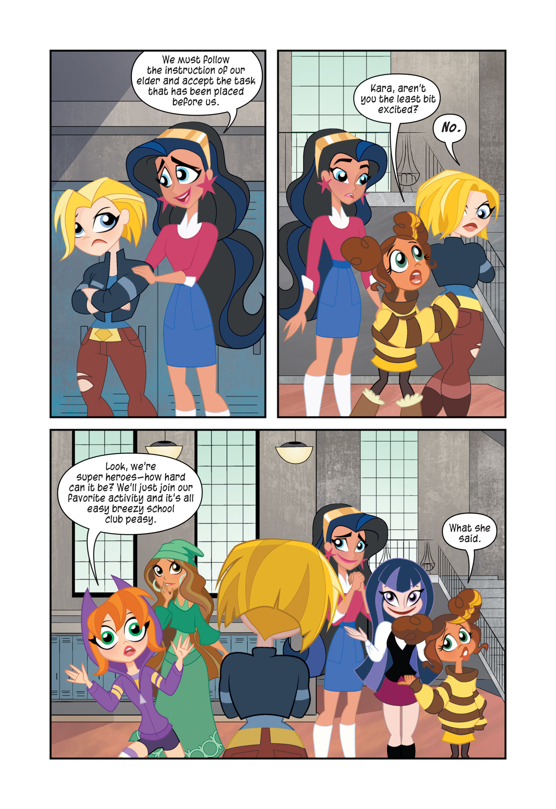 Read online DC Super Hero Girls: At Metropolis High comic -  Issue # TPB - 24