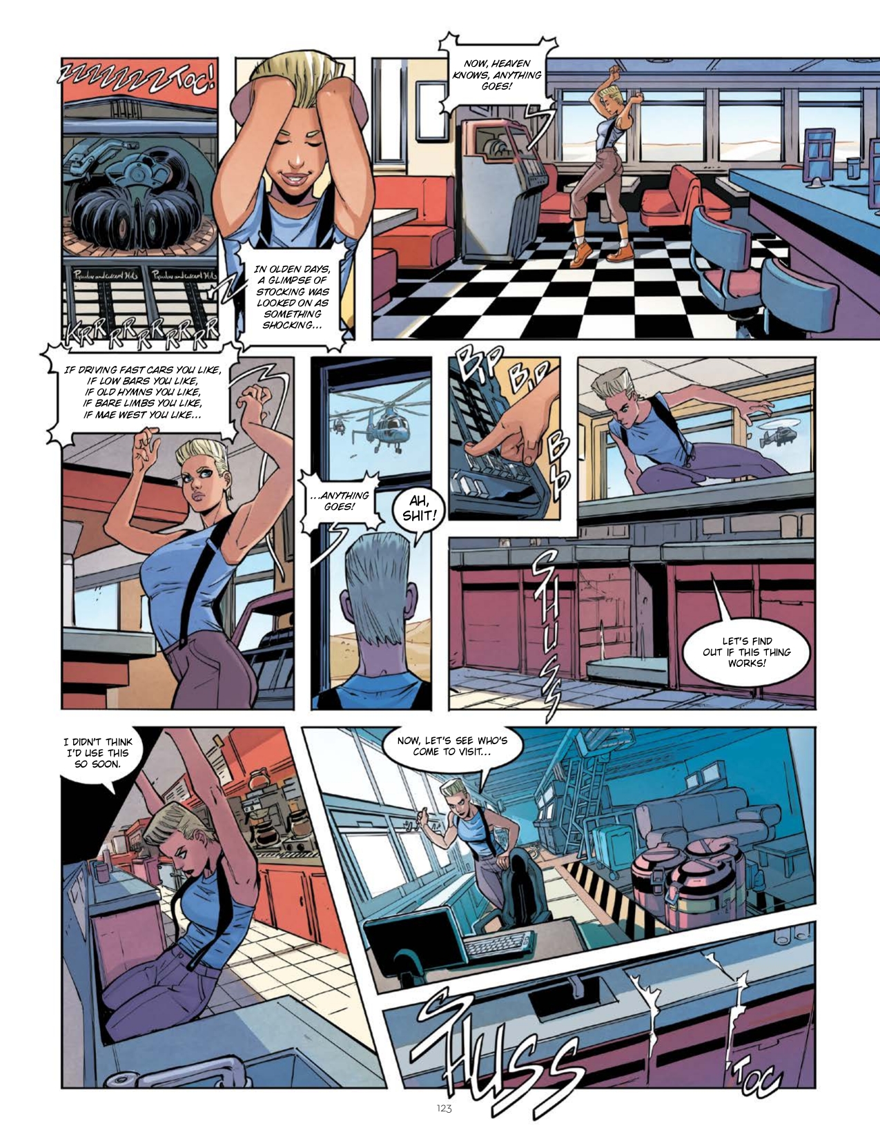 Read online Klaw comic -  Issue # TPB 4 - 121