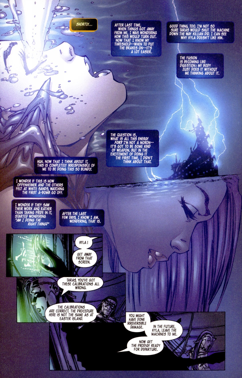 Read online Fathom (1998) comic -  Issue #6 - 18