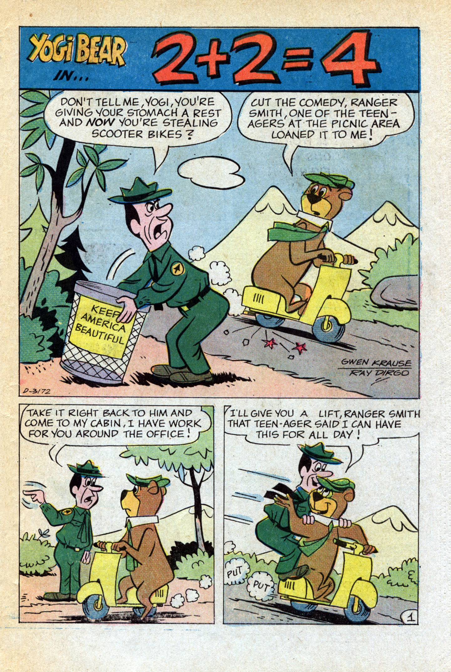 Read online Yogi Bear (1970) comic -  Issue #13 - 30
