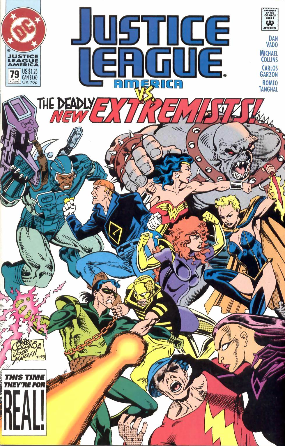 Read online Justice League America comic -  Issue #79 - 1