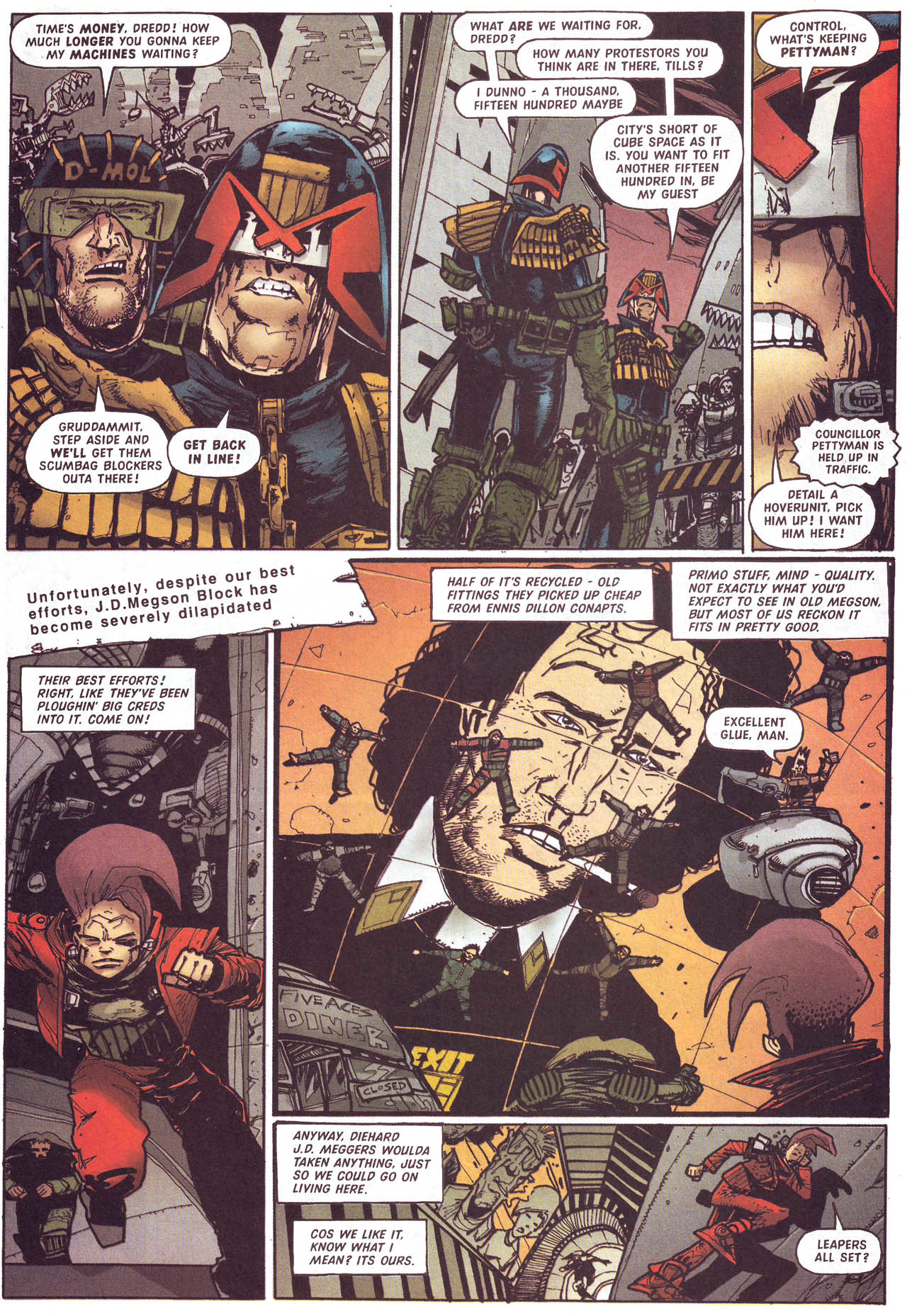 Read online Judge Dredd Megazine (vol. 3) comic -  Issue #63 - 5