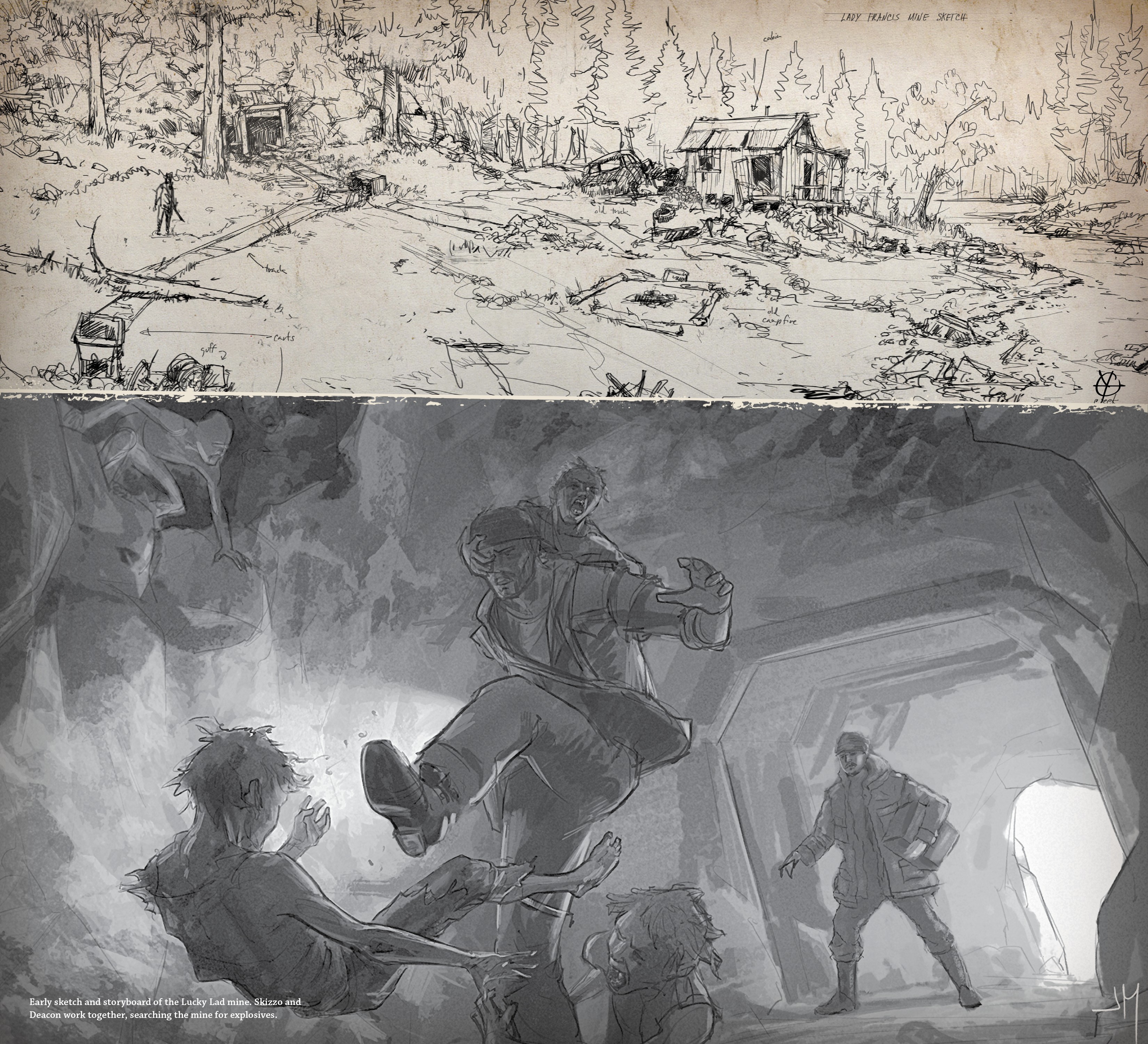 Read online The Art of Days Gone comic -  Issue # TPB (Part 1) - 100