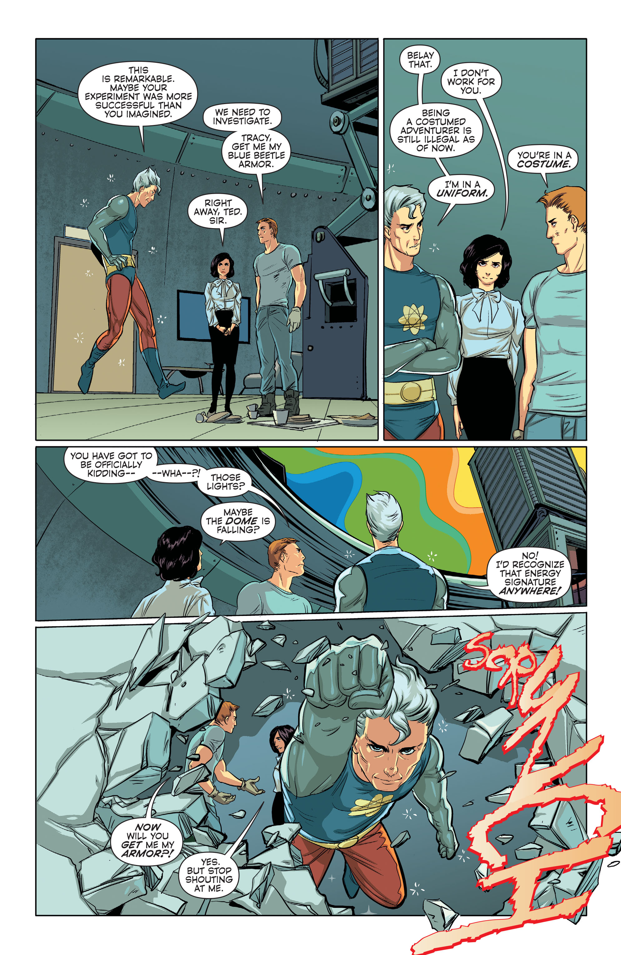 Read online Convergence Blue Beetle comic -  Issue #1 - 13