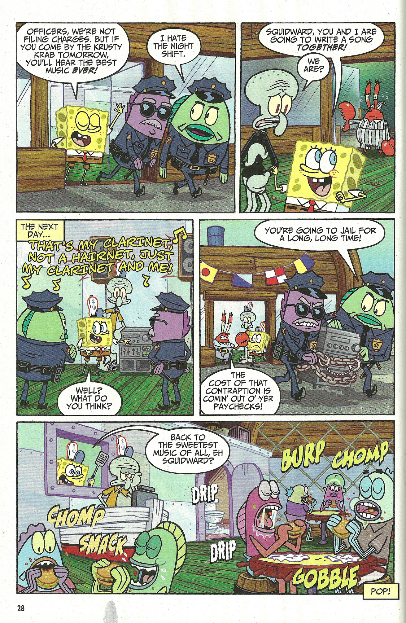 Read online SpongeBob Comics comic -  Issue #1 - 29