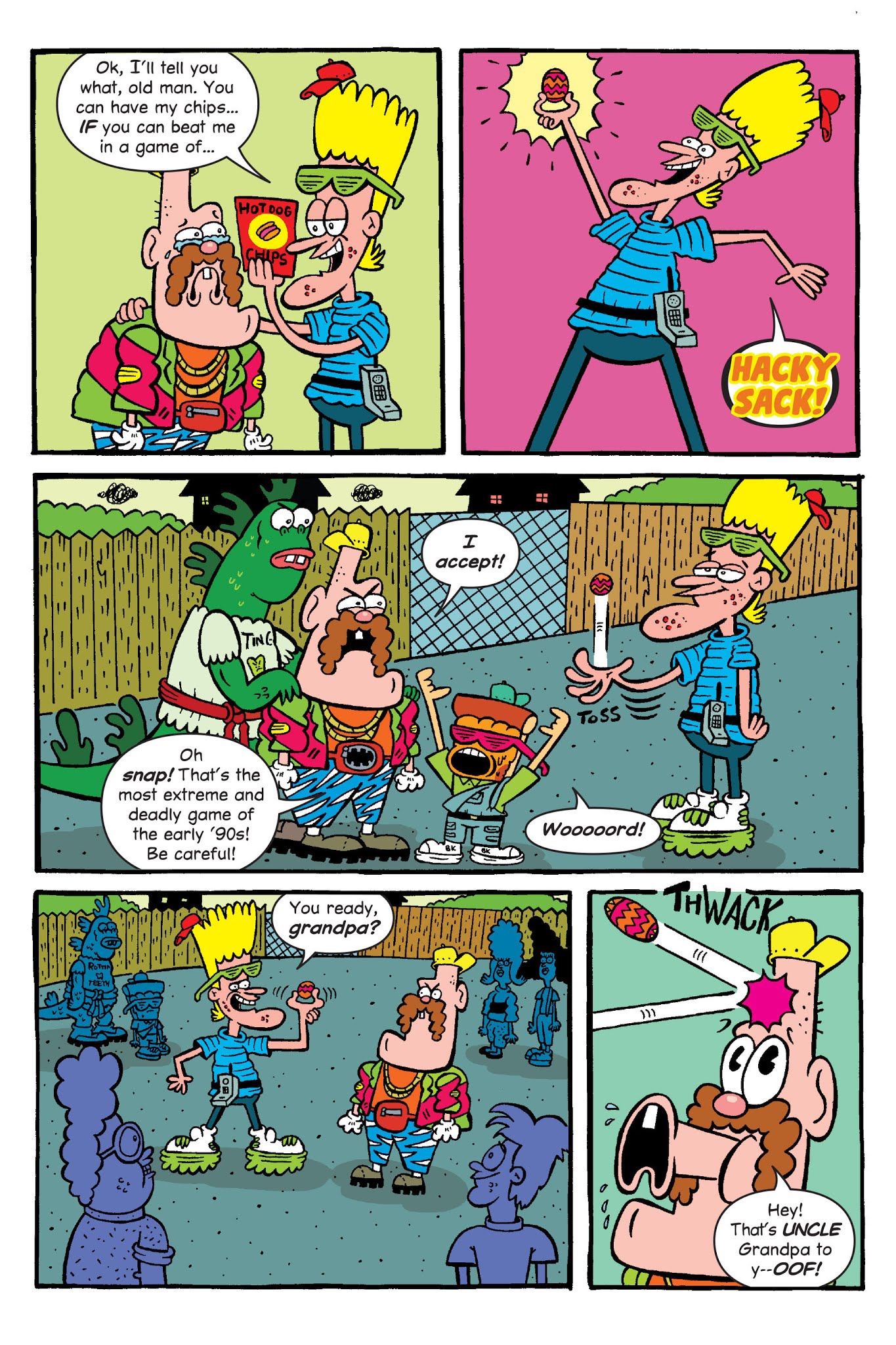 Read online Uncle Grandpa and the Time Casserole comic -  Issue # TPB - 53