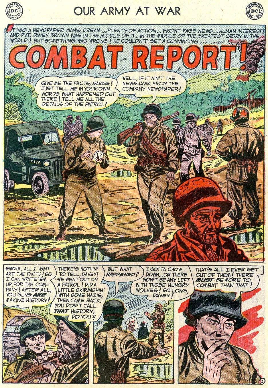 Read online Our Army at War (1952) comic -  Issue #11 - 19