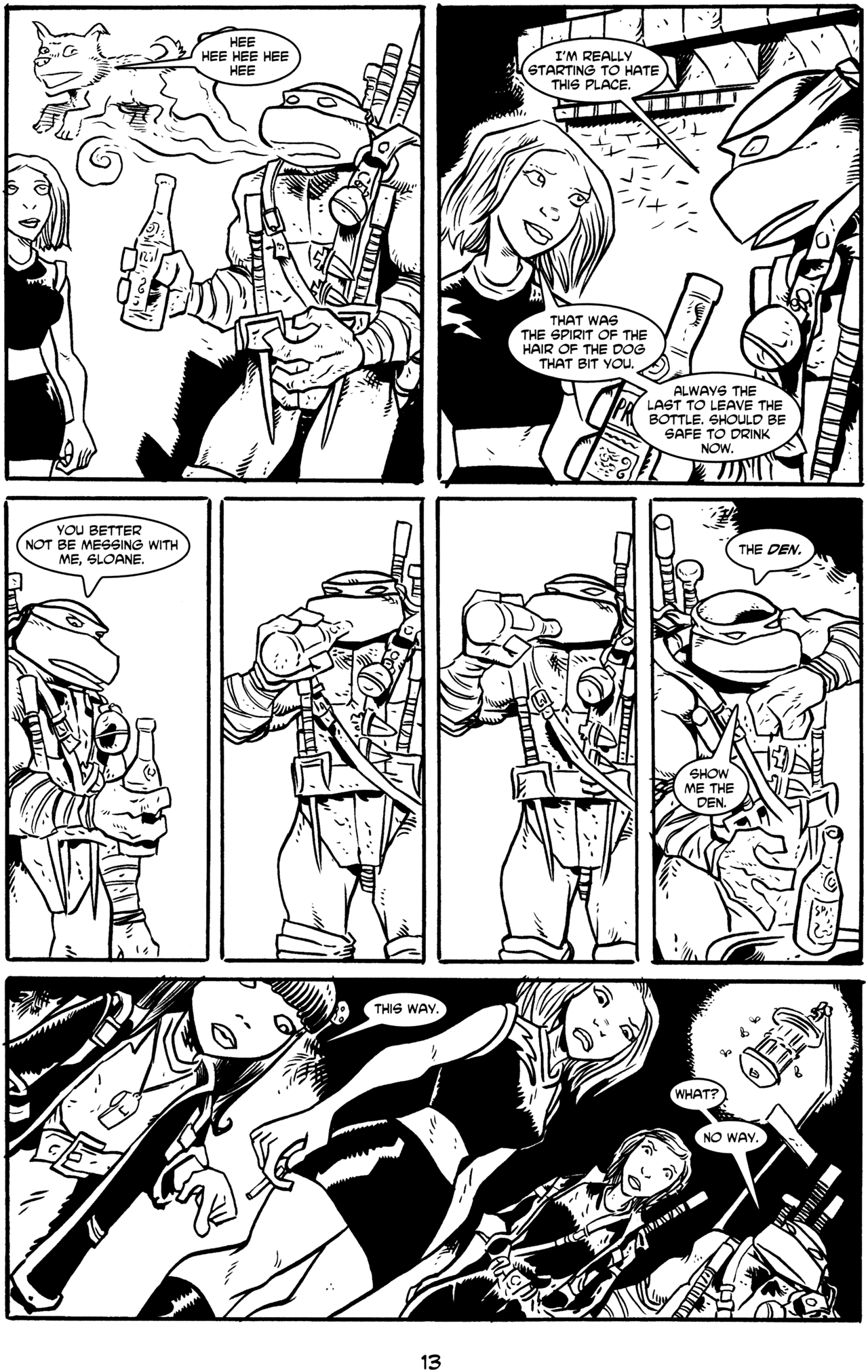 Read online Raphael Bad Moon Rising comic -  Issue #2 - 15