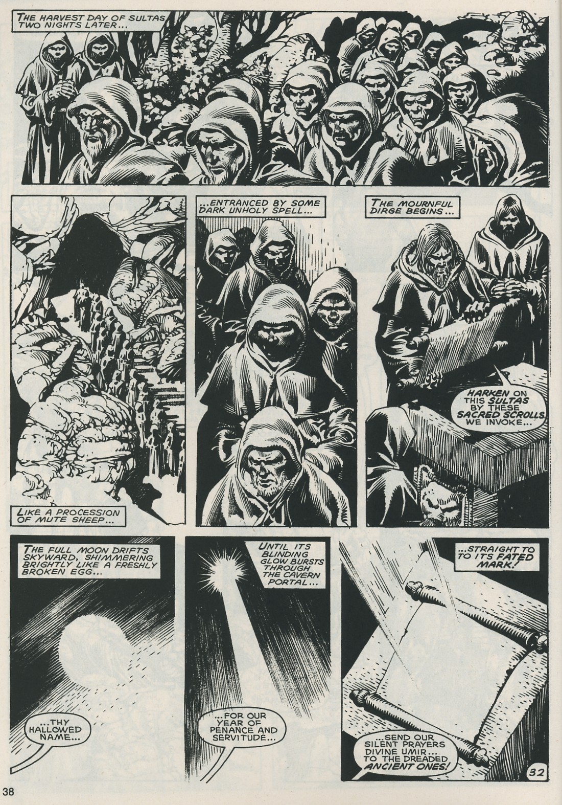 Read online The Savage Sword Of Conan comic -  Issue #121 - 38