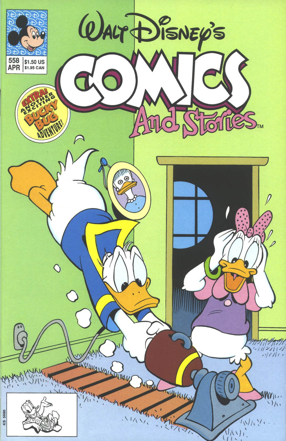 Read online Walt Disney's Comics and Stories comic -  Issue #558 - 1