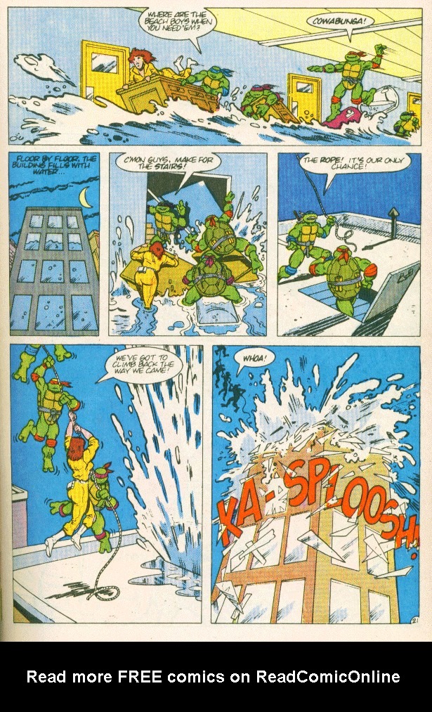 Read online Teenage Mutant Ninja Turtles Adventures (1988) comic -  Issue #1 - 22