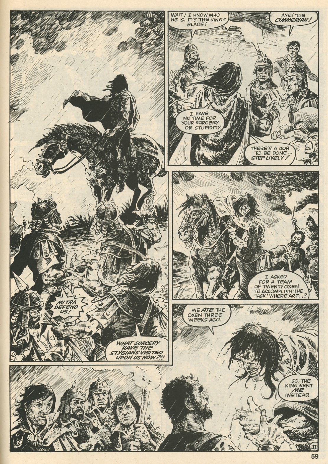 Read online The Savage Sword Of Conan comic -  Issue #108 - 59