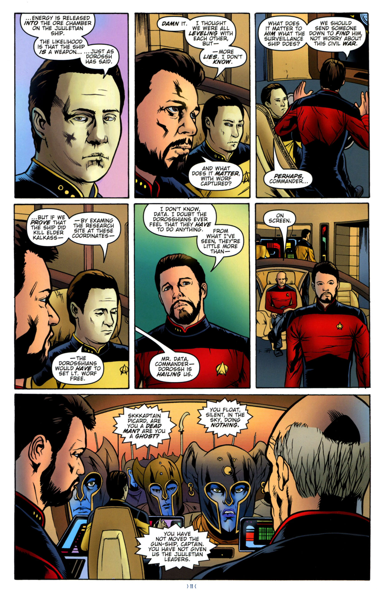 Read online Star Trek: The Next Generation: Ghosts comic -  Issue #3 - 13