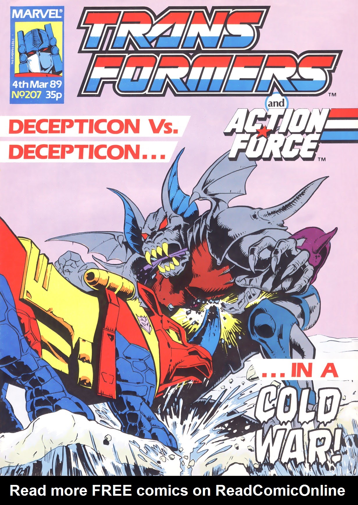 Read online The Transformers (UK) comic -  Issue #207 - 1