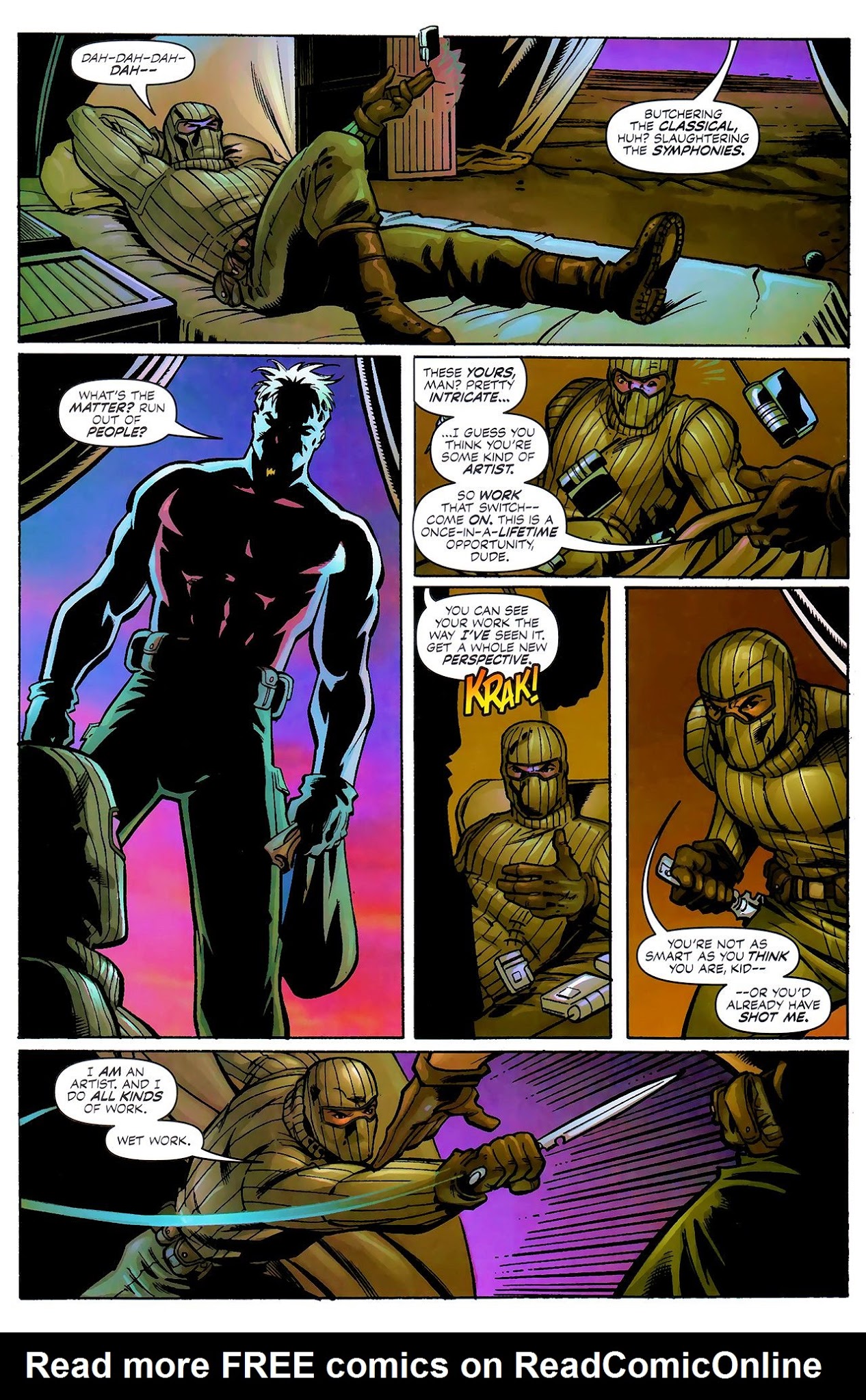 Read online G.I. Joe Reloaded comic -  Issue #4 - 20