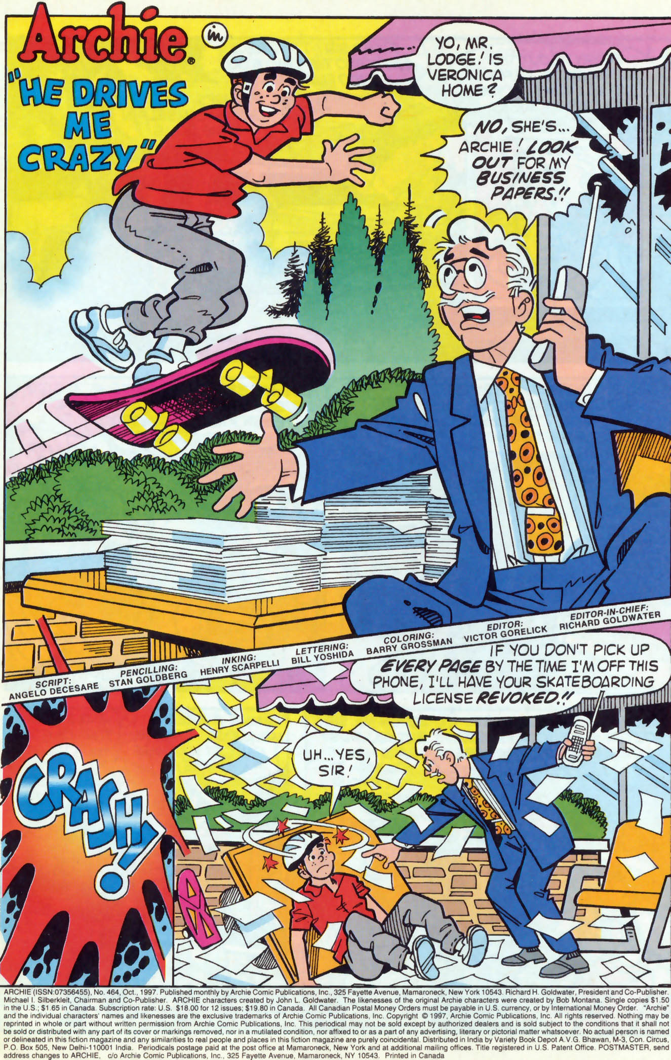 Read online Archie (1960) comic -  Issue #464 - 2