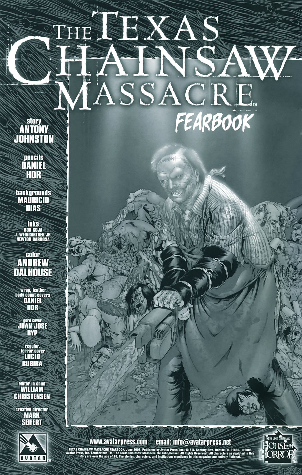 Read online Texas Chainsaw Massacre Fearbook comic Issue Full