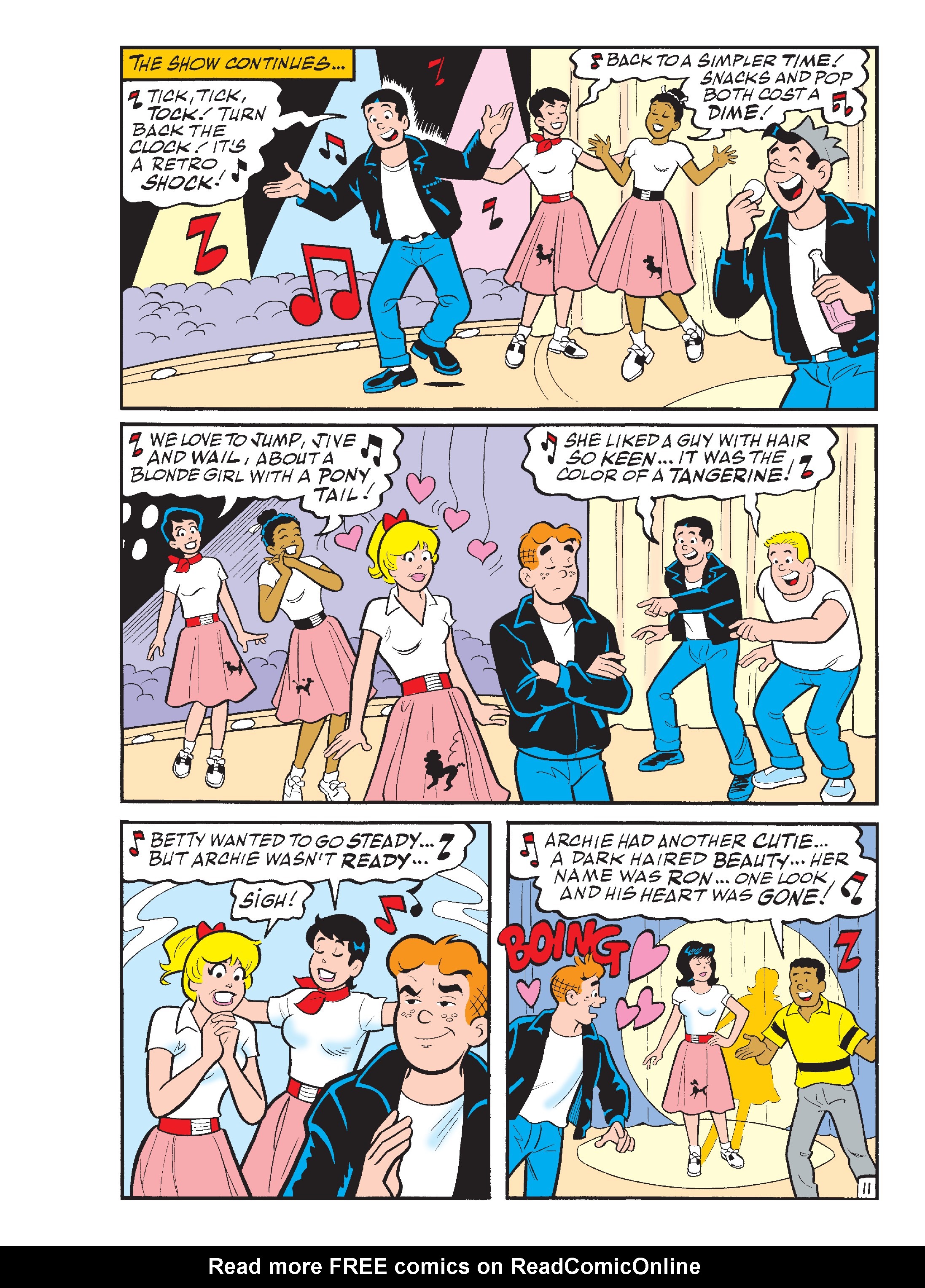 Read online Archie And Me Comics Digest comic -  Issue #13 - 134