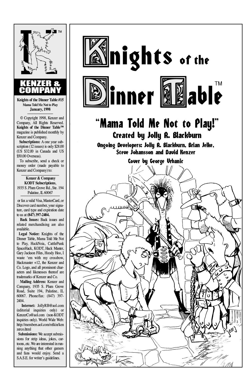 Read online Knights of the Dinner Table comic -  Issue #15 - 3