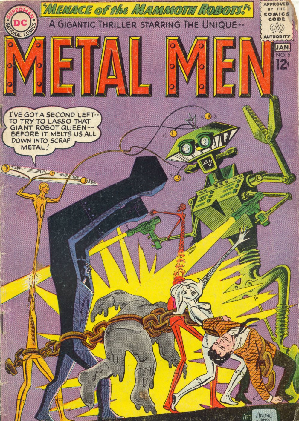 Metal Men (1963) Issue #5 #5 - English 1