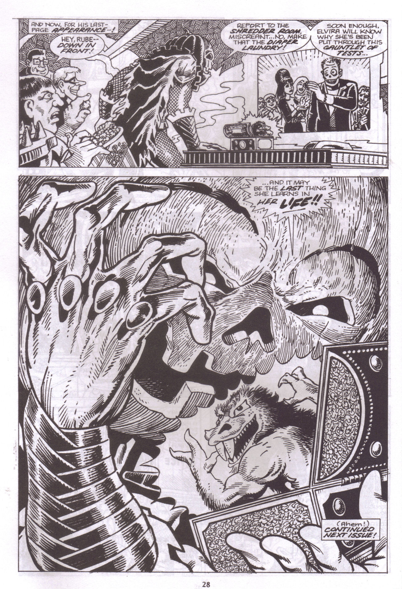 Read online Elvira, Mistress of the Dark comic -  Issue #49 - 25