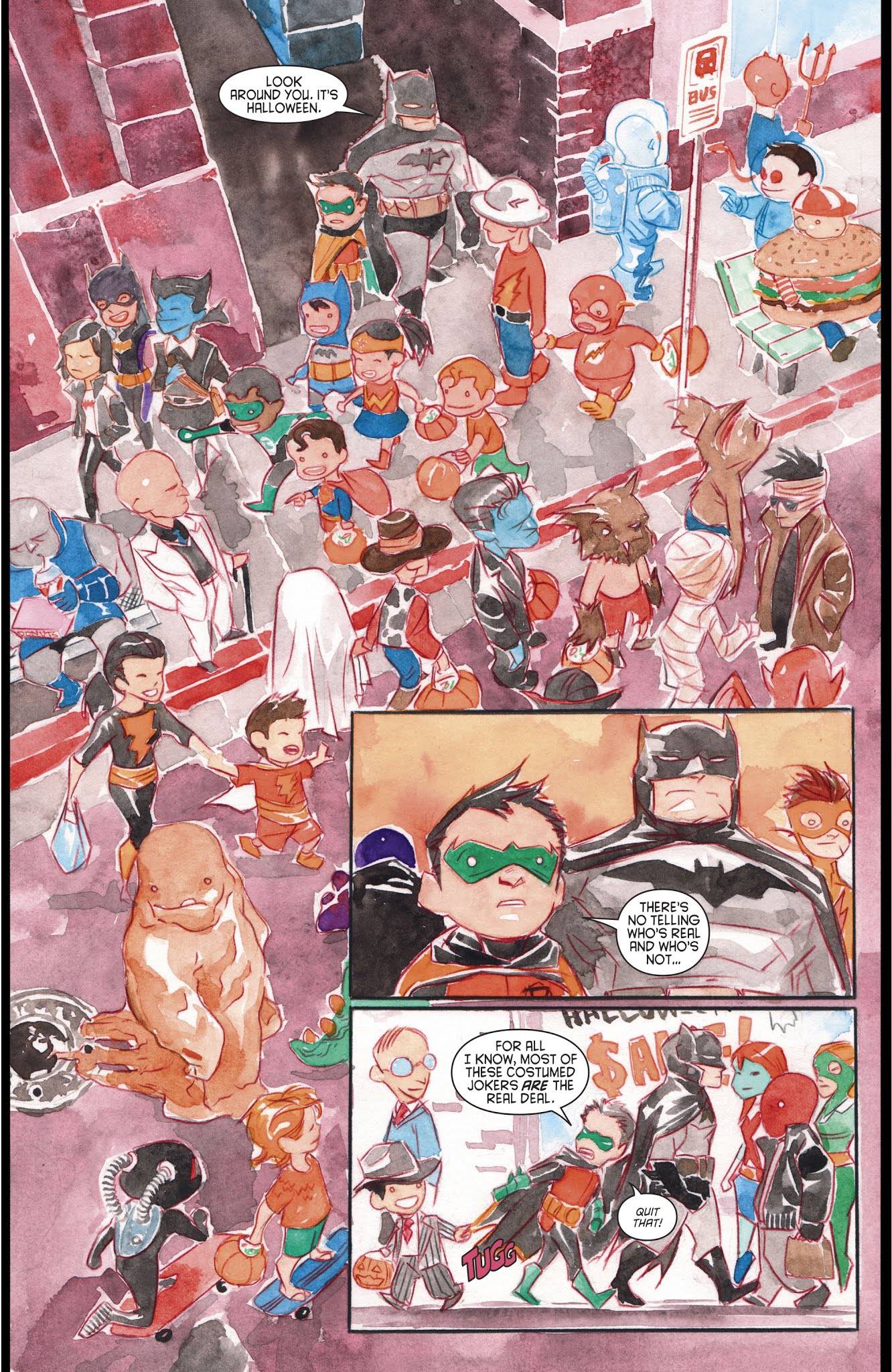 Read online Batman: Li'l Gotham Batman Day 2018 comic -  Issue # Full - 4