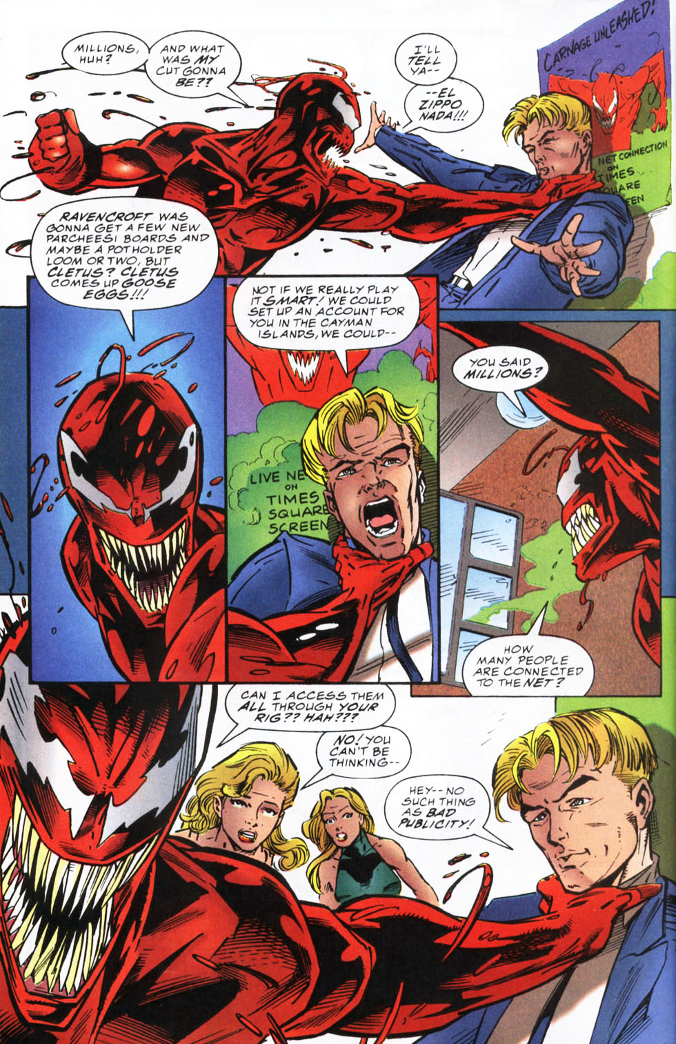 Read online Venom: Carnage Unleashed comic -  Issue #4 - 6