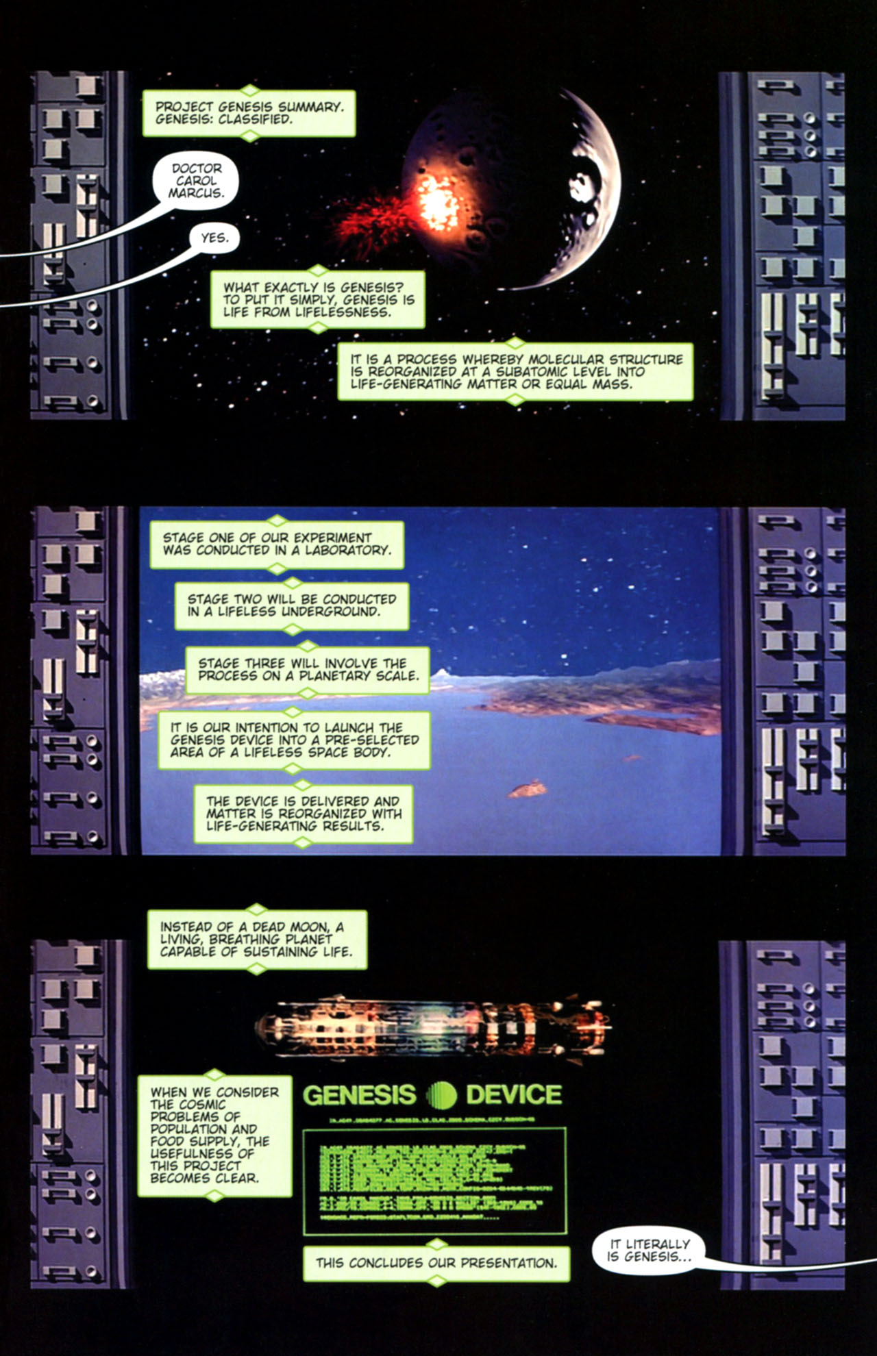 Read online Star Trek: The Wrath Of Khan comic -  Issue #2 - 4