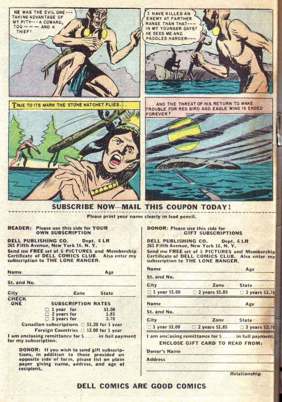 Read online The Lone Ranger (1948) comic -  Issue #36 - 50