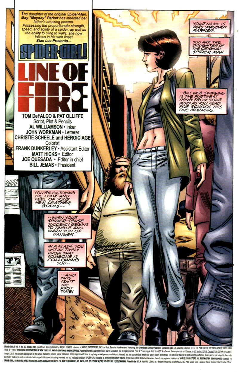 Read online Spider-Girl (1998) comic -  Issue #35 - 2